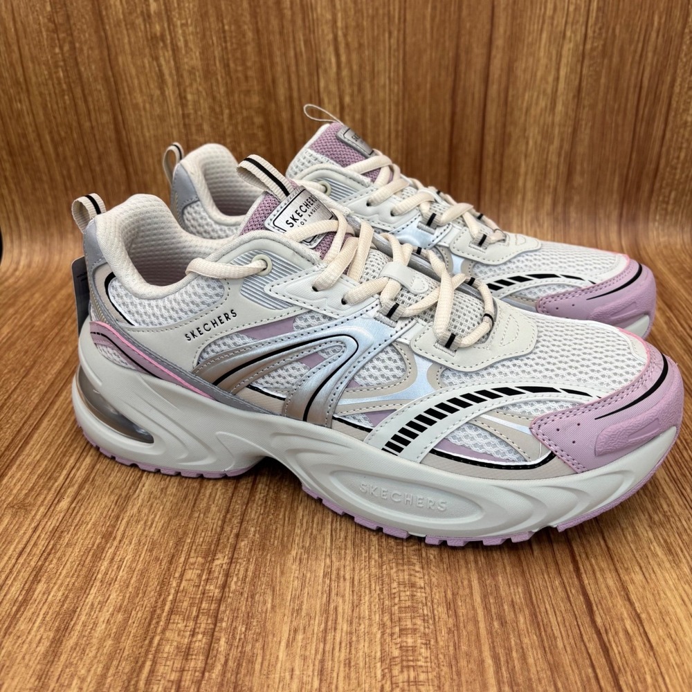 Skechers Uno Ryze-Scale Up Women 10 Natural Pink 177606 NTPK Chunky Sneakers NEW